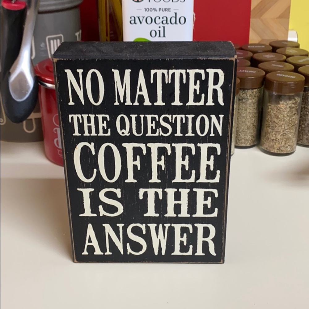 Coffee sign